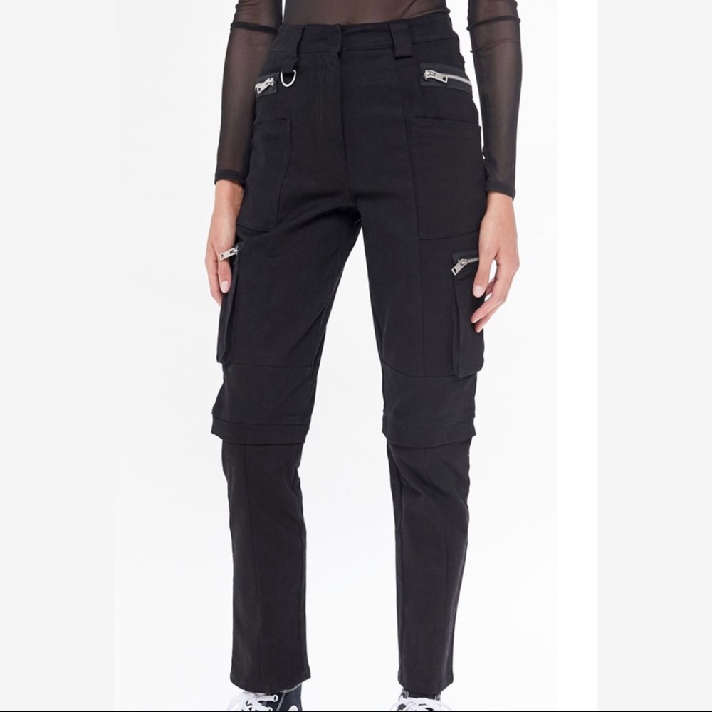 I.AM.GIA Black Cargo Ursa Pants
